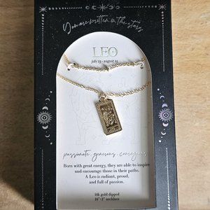 NEW!!! Leo Zodiac Sign Pendant (July 23-August 22)